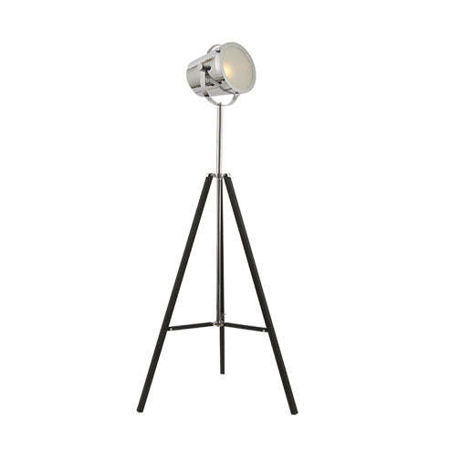 Bright Star Trio Polished Chrome Floor Standing Lamp