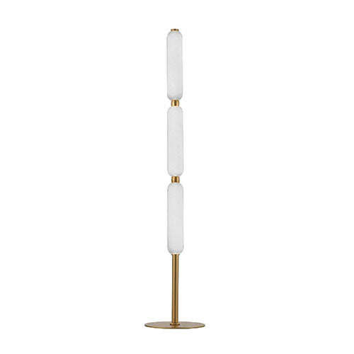Bright Star Opal Glass Standing Foot Switch Light