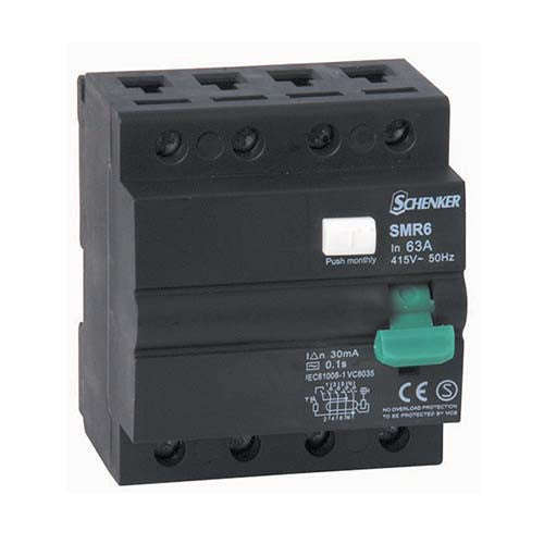 Schenker 3 + N Pole 3kA Earth Leakage