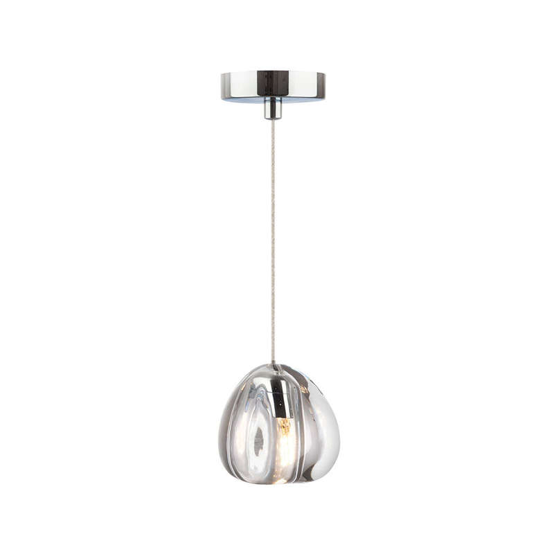 DARK Squish Glass Ball Pendant