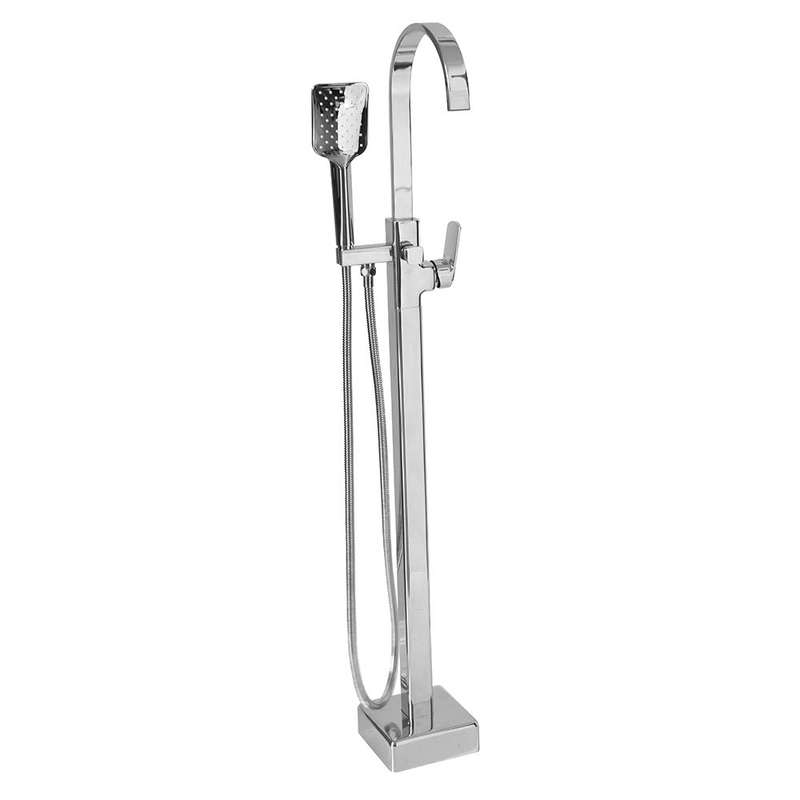 BluTide Spring Floor-Standing Bath Mixer