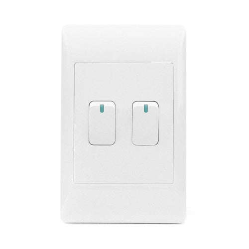 S-TEC 2 Lever 2 Way Light Switch 4 x 2