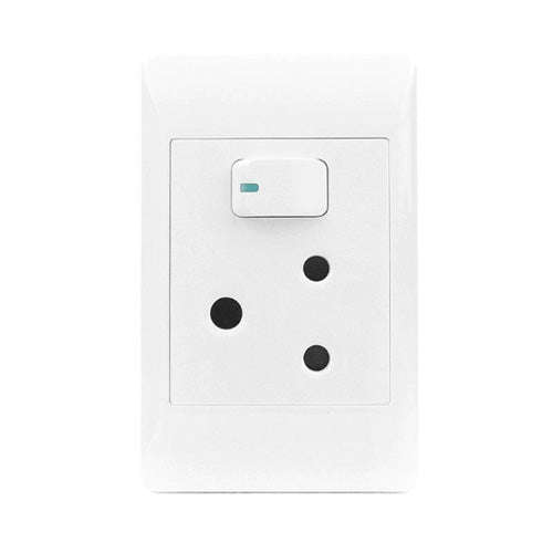 S-TEC Single Switched Socket 4 x 2