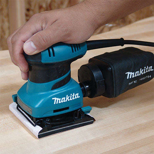 Makita Orbital Sander BO4555 1/4 Sheet 200W