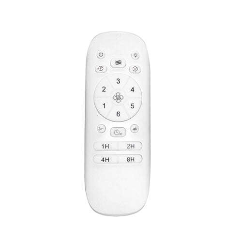 Solent Hugger 3 Blade Ceiling Fan with Remote 1320mm - White
