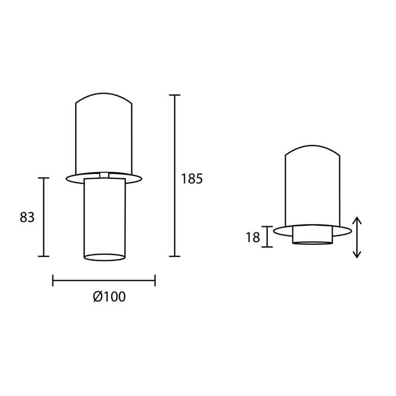 Spazio Hide Retractable Spot Light