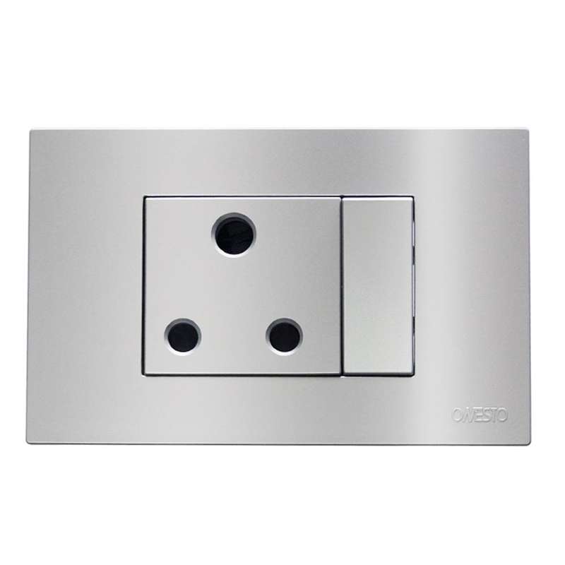 Onesto Matrix Wall Socket Horizontal RSA 2 x 4