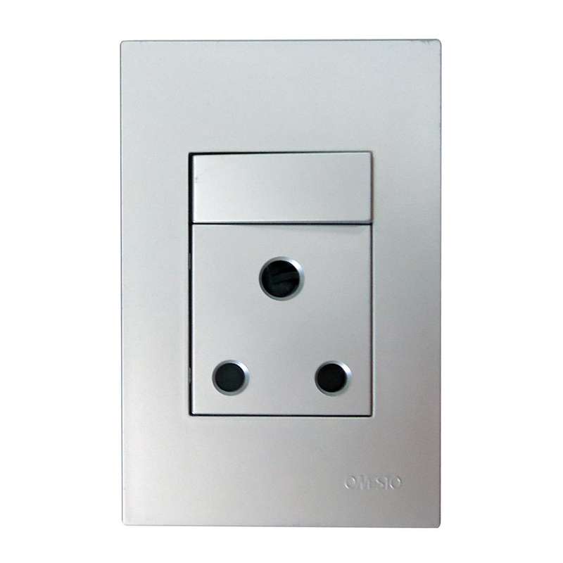 Onesto Matrix Wall Socket Vertical RSA 2 x 4