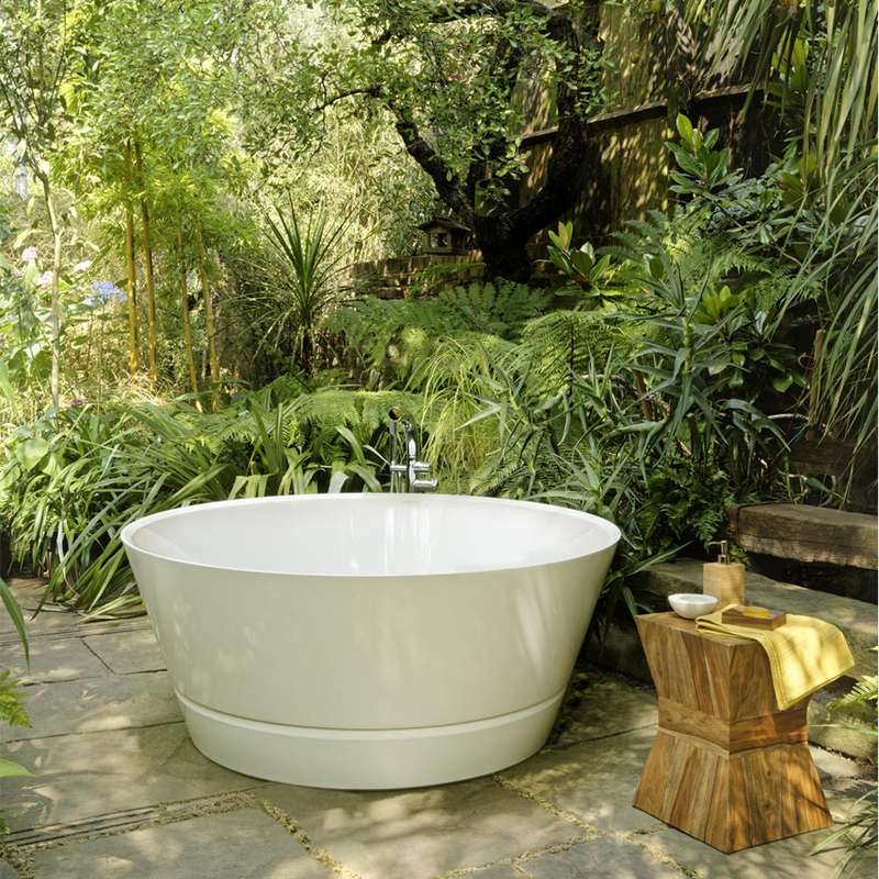 Victoria & Albert Taizu Bath - White