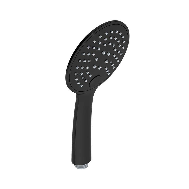 LIQUIDRed Plus Hand Shower Round - Matt Black