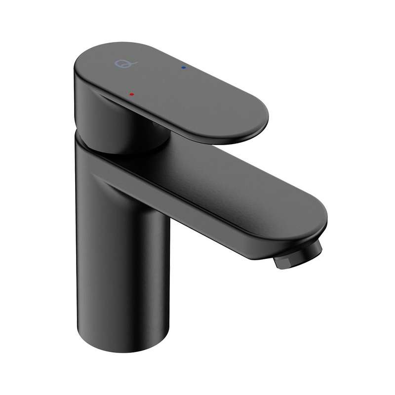 LIQUIDRed Solace Basin Mixer Tap- Matt Black