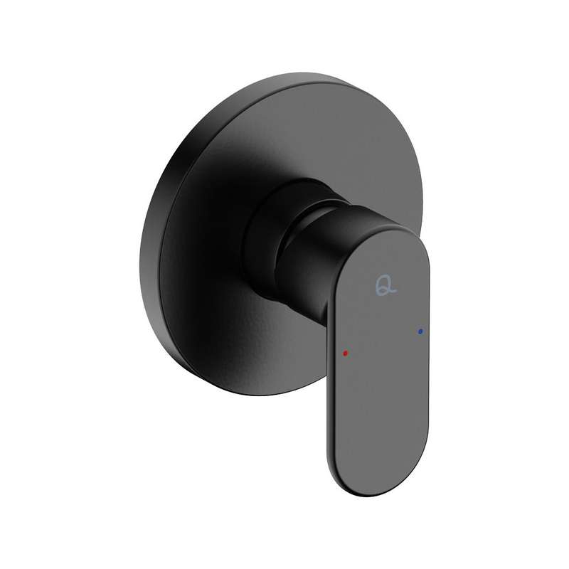 LIQUIDRed Solace Concealed Shower Mixer Tap - Matt Black
