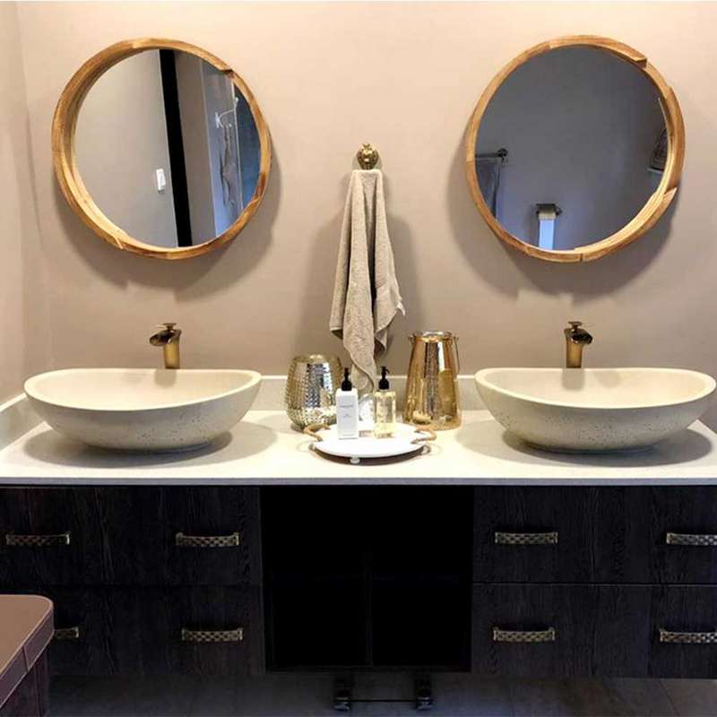 Trendy Taps Cuivre Tall Waterfall Basin Mixer