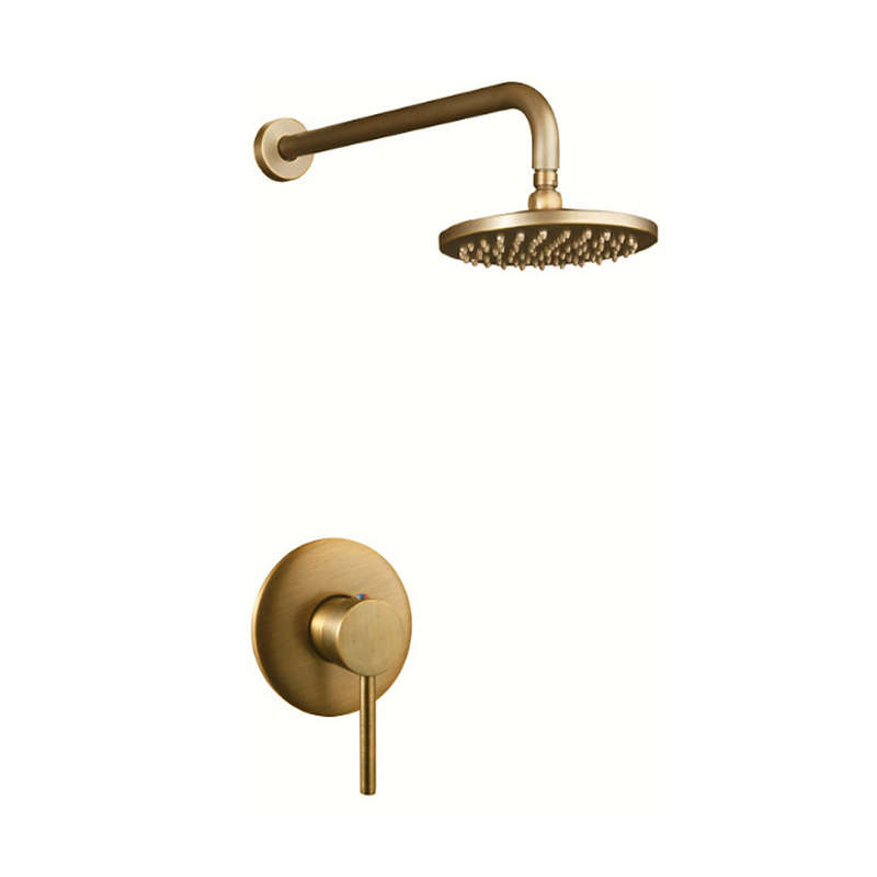 Trendy Taps Cuivre Shower Head & Mixer Set