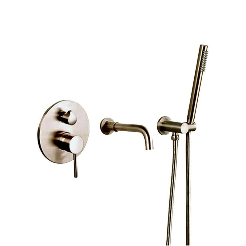 Trendy Taps Bath Mixer Set Brass