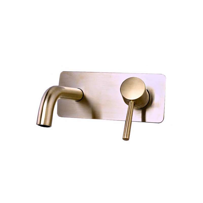 Trendy Taps Cuivre Wall Mounted Mixer - Brass
