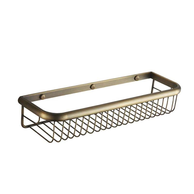 Trendy Taps Side Shower Shelf Brass