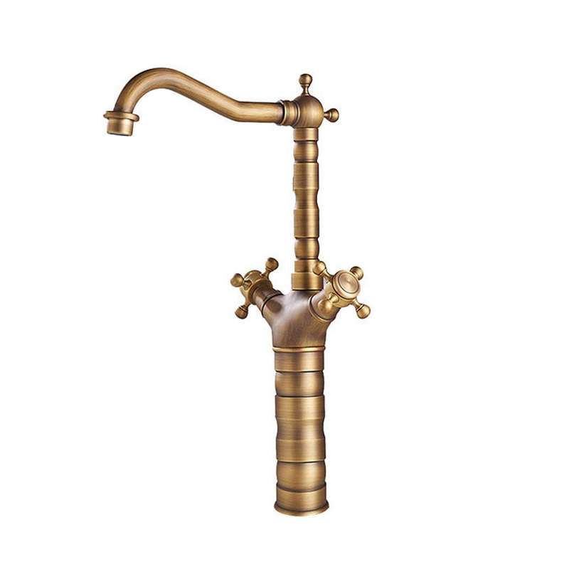 Trendy Taps Cuivre Tall Deck Mounted Tap - Brass