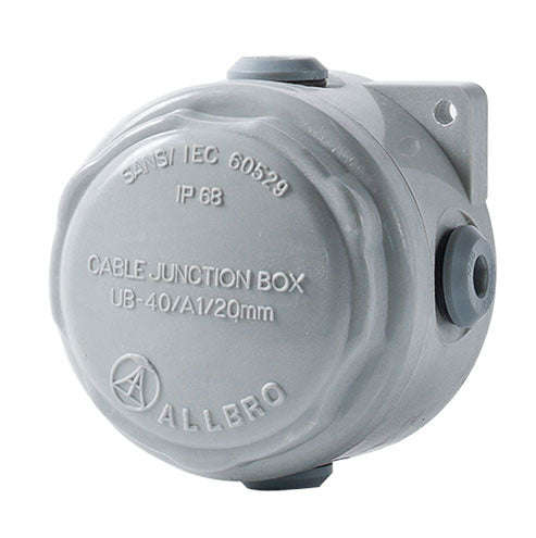 Allbro UB40 Terminal Box - 20mm