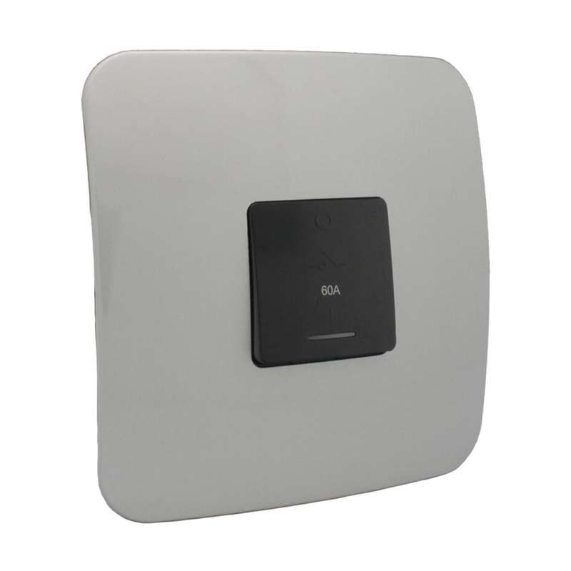 VETi 1 Stove Isolator Switch with Indicator 3P 60A 4 x 4 - Black Module