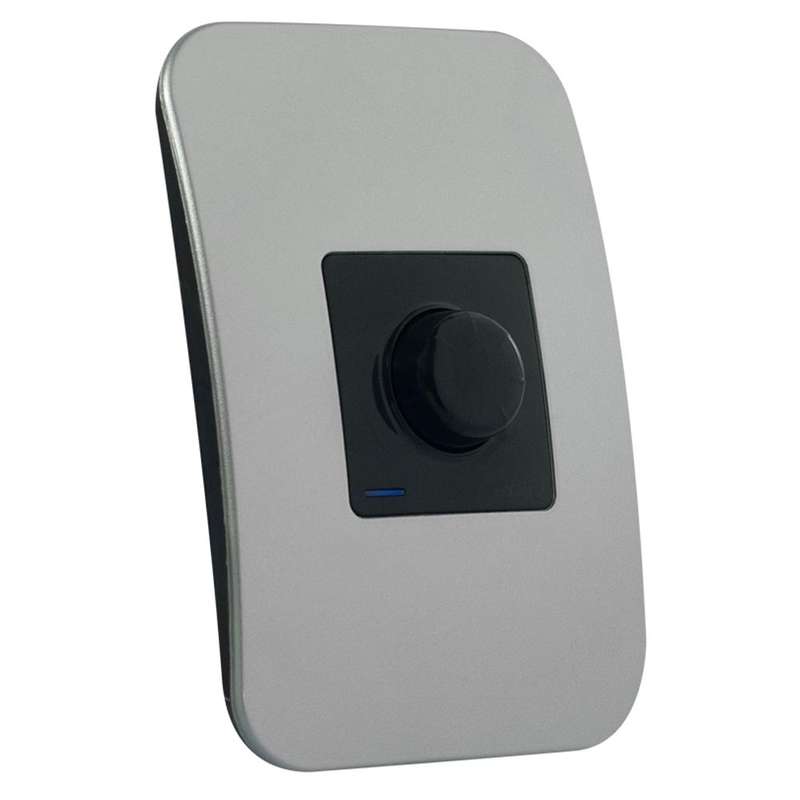 VETi 1 Rotary Dimmer 400W 4 x 2 - Black Module