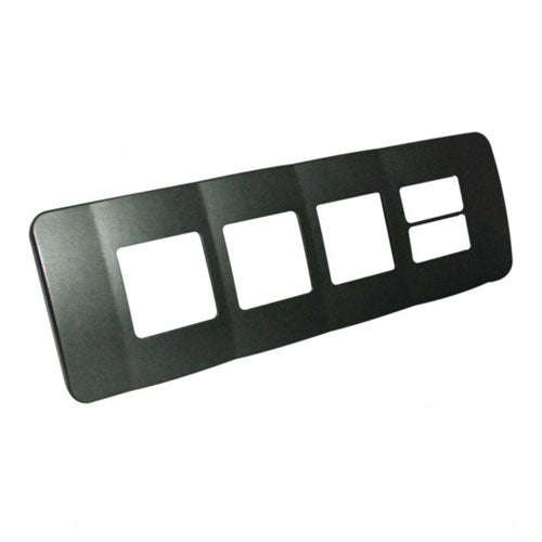 VETi 1 Omni Cluster 2 Horizontal & 3 Wide Module Cover Plate - Black Trim