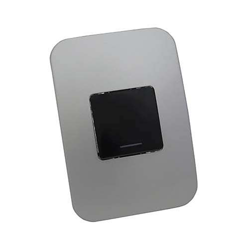 VETi 1 1 Lever 1-Way Wide Light Switch 4 x 2 - Black Module