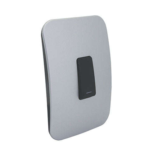 VETi 1 1 Lever 2-Way Light Switch 4 x 2 - Black Module
