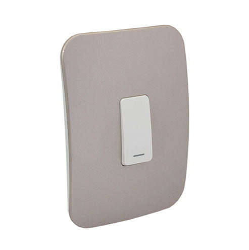 VETi 1 1 Lever 2-Way Light Switch 4 x 2 - White Module