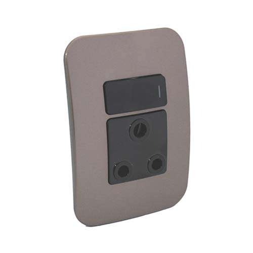 VETi 1 RSA Socket 4 x 2 - Black Modules
