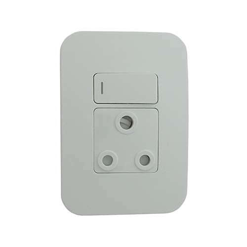 VETi 1 RSA Socket 4 x 2 - White Modules