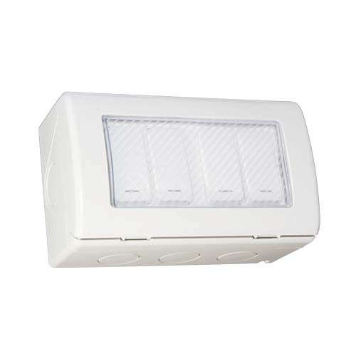VETi 4 Lever 1-Way Switch in Module Casing