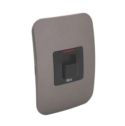 VETi 1 Isolator Switch with Indicator 3P 60A 4 x 2 - Black Module