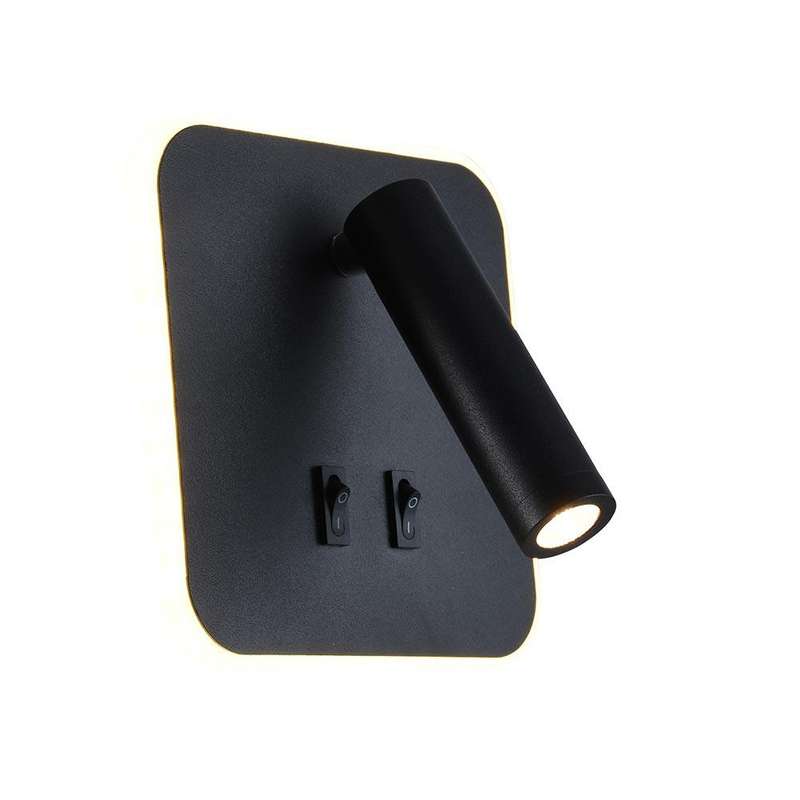 Eurolux Metal Square LED Wall Light