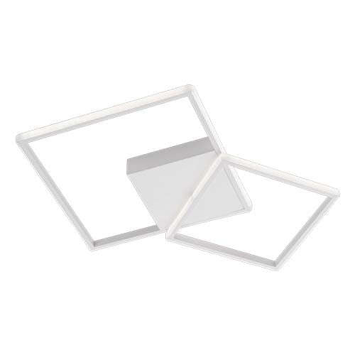 Bright Star Geometric White Wall Light