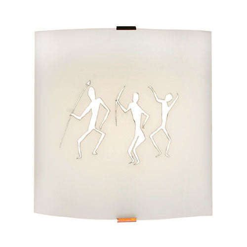 Bright Star Tribal Glass Wall Bracket Light
