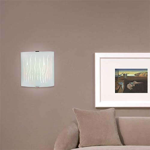 Bright Star Full Patterned Glass Wall Bracket