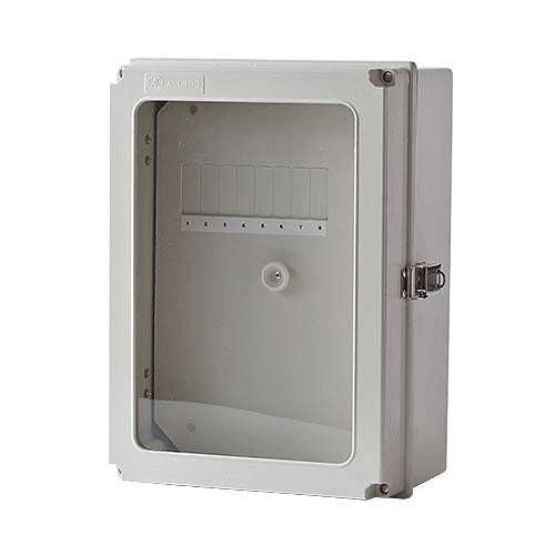 Allbro Weatherproof Surface DB Box DIN 8-Way - 350 x 250 x 160mm
