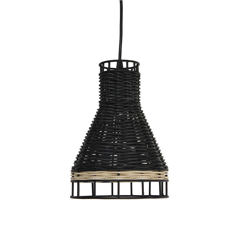 Baby Jakarta Cone Pendant - Black