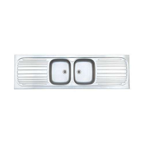 Franke Trendline 722 Double Bowl Overmount Sink 1800 x 535mm - Stainless Steel