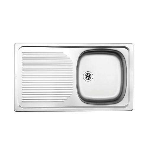 Franke Projectline PLN 611 Single Bowl Inset Sink - Stainless Steel