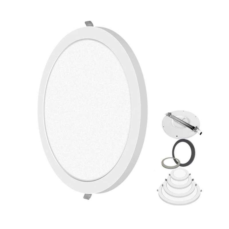 PioLED Iris 2-in-1 Round Panel Ceiling Light 24W 2250lm 3CCT