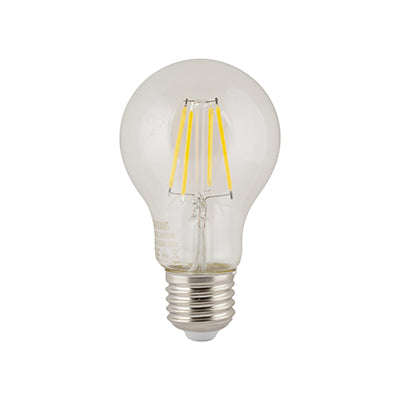 LED Bulb Filament A60 Clear E27 6W 3000K
