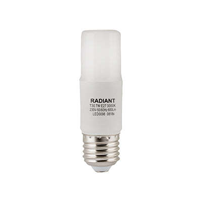 LED Bulb Frosted T30 Stick Lamp E27 7W 3000K