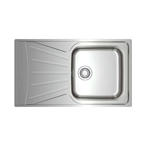 Teka Starbright Single Bowl Inset Sink - Stainless Steel