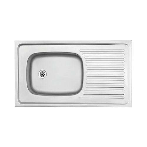 Franke Trendline 711 Single Bowl Overmount Sink 1050 x 535mm - Stainless Steel