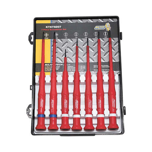 Major Tech VDE Electronic 7-Piece Screwdriver Set