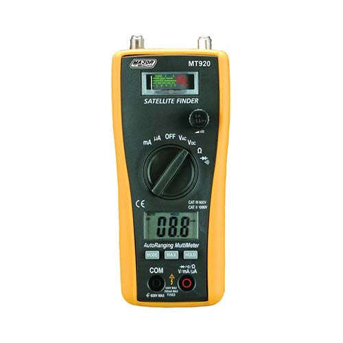 Major Tech Satellite Finder &amp; Digital Multimeter 2-in-1