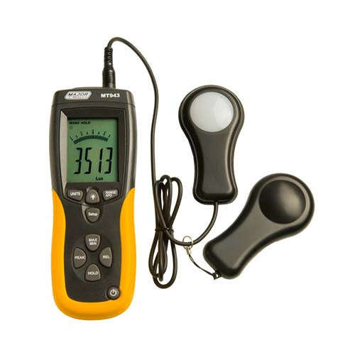 Major Tech Data Logging, Light Meter up to 400 000 Lux