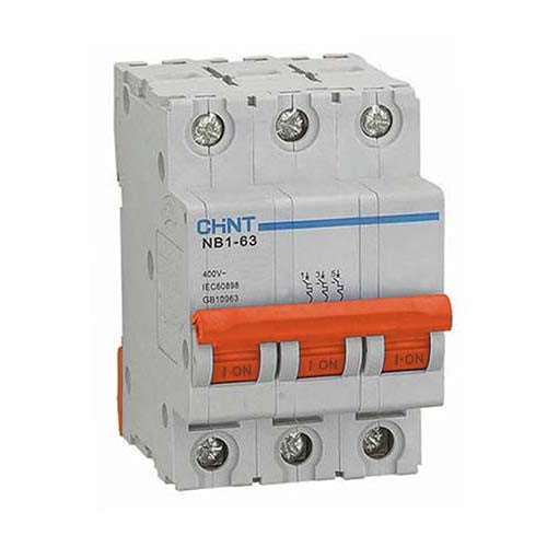 Chint 6kA 3 Pole D Curve Circuit Breaker - 40A